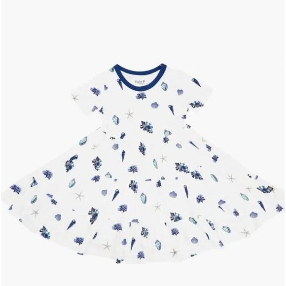 KYTE BABY Kids' Royal Shell Stretch Tiered DressSize‎ 12-18months - Picture 1 of 5